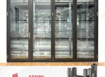 Thiết Kế Cửa Xếp Trượt Nhôm Maxpro Hệ 80 Ban Công, Sân Vườn