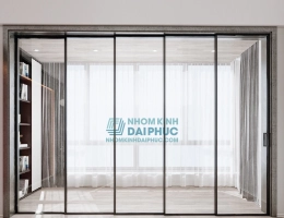 5+ mẫu cửa slim 5 cánh đẹp - Báo giá cửa slim mới nhất