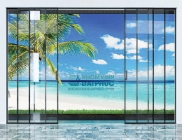 9+ mẫu cửa slim 6 cánh đẹp mắt, thịnh hành nhất hiện nay