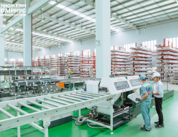 Các bước trong quy trình sản xuất kính cường lực