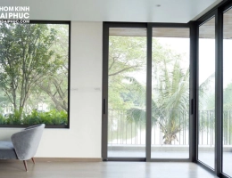 Mẫu Cửa Lùa Siêu Nhẹ Nhôm Maxpro Hệ 115: Tầm Nhìn Panorama