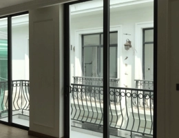 Top 9+ mẫu cửa đi lùa 2 cánh nhôm xingfa hệ 55 đẹp