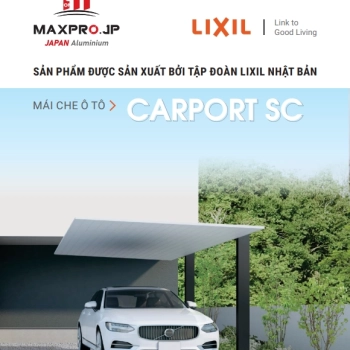 Catalogue mái che nhôm Maxpro