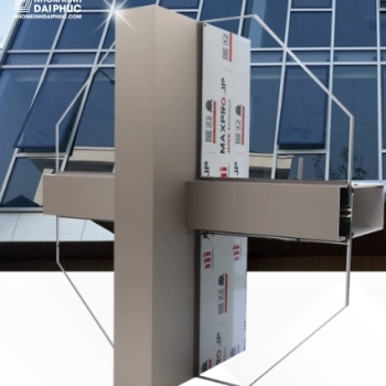 Profile  Nhôm Maxpro.JP hệ mặt dựng 65 màu sâm banh