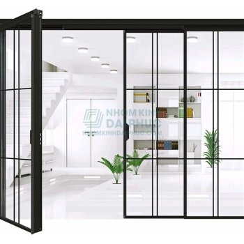 Cửa Trượt Quay Slim 4 Cánh