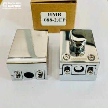 Chốt cửa kính đôi HMR088-2CP