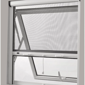 Cửa lưới cuốn lên không bung mép,có giảm tốc