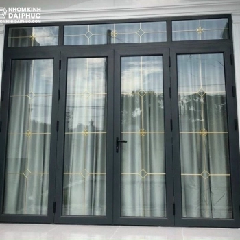Cửa Nhôm Xingfa Kính Hộp Nan Hoa