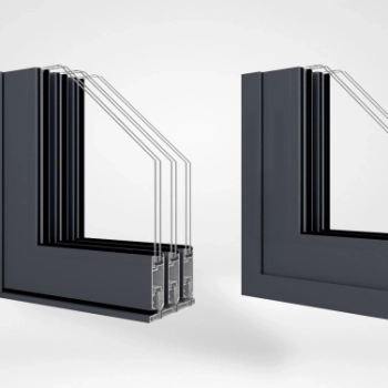 Cửa nhôm Yongxing hệ 94 mở lùa