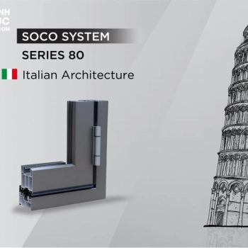 Cửa Nhôm Yongxing Soco 80