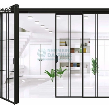 Cửa Trượt Quay Slim 4 Cánh