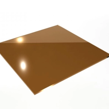 Kính 5 ly cường lực màu trà đậm