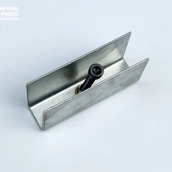 Phụ kiện cửa trượt quay. Đệm U kê kính nhỏ Đệm U kê kính to rút ốc + bu lông cửa trượt quay