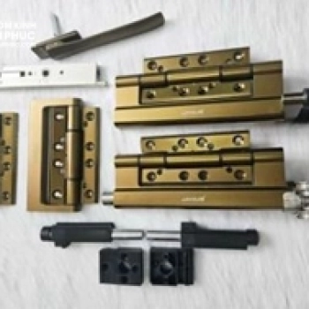 Phụ kiện cửa xếp trượt hệ 80 rãnh c 4 cánh Janus (cánh dùng 3 lề/cánh) mã XT80