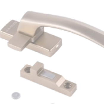 Tay cài cửa sổ Janus cao cấp (tay cong lượn) mã TCCS-JN