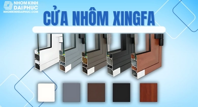5 Tông Màu Nhôm Xingfa 