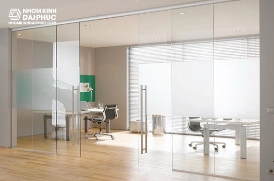 Cửa kính cường lực trượt ngang