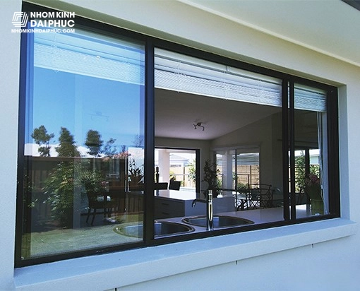 Cửa sổ mở trượt nhôm Xingfa