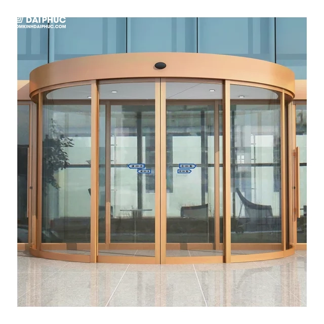 Cửa tự động cánh cong