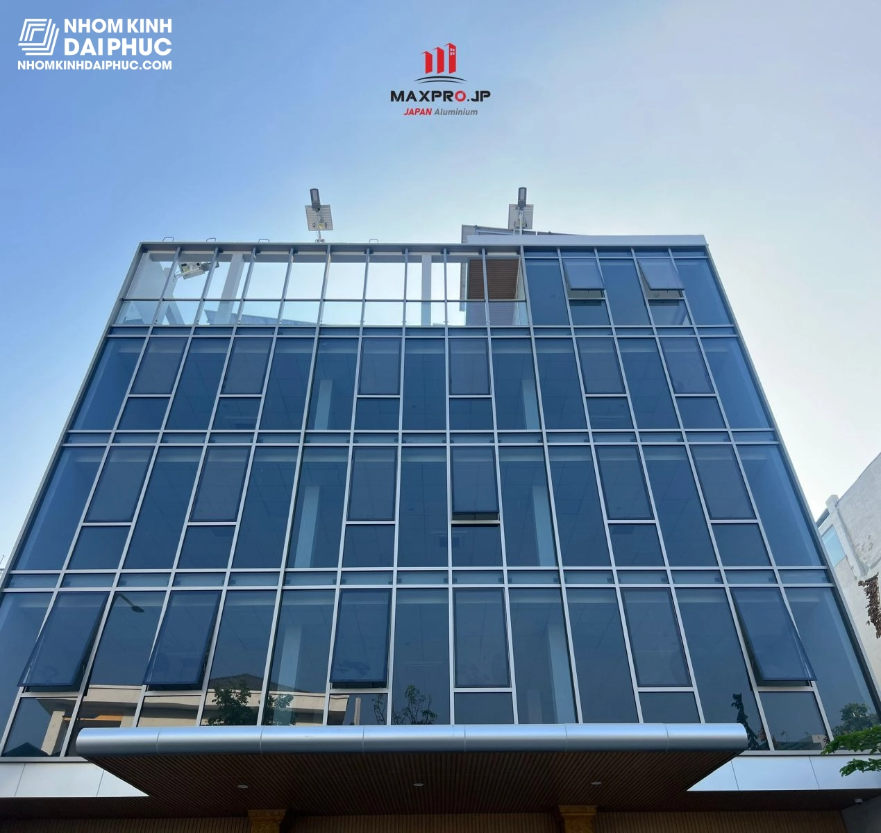 Mặt dựng nhôm Maxpro