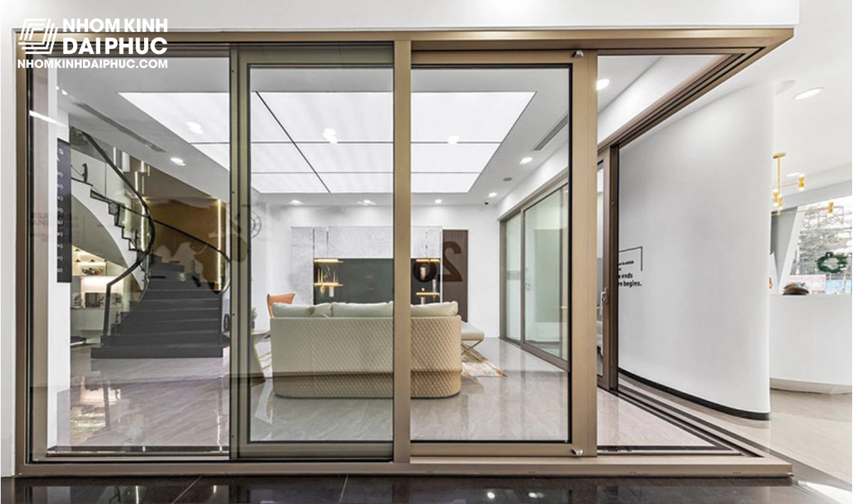 Mẫu cửa nhôm Hyundai