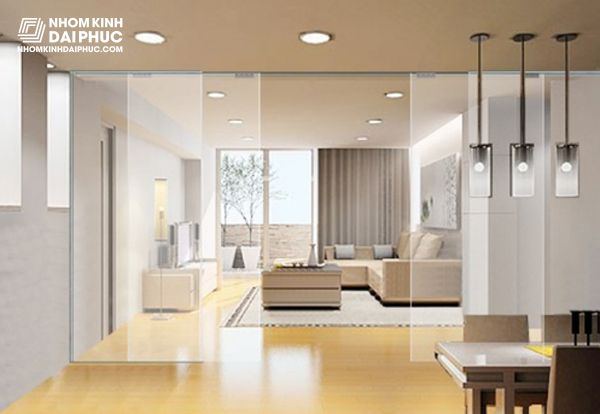 Vách Kính Văn Phòng Hiện Đại