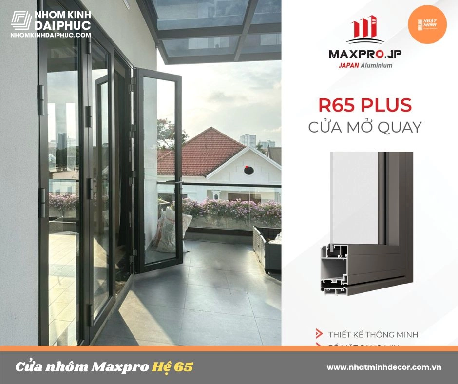 Cửa Nhôm Maxpro Hệ 65