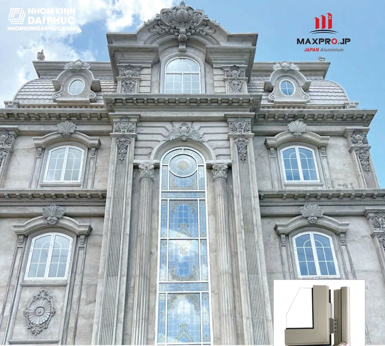 Yếu tố ảnh hưởng giá cửa nhôm maxpro phụ thuộc rất lớn vào quy mô và thiết kế kiến trúc tổng thể.