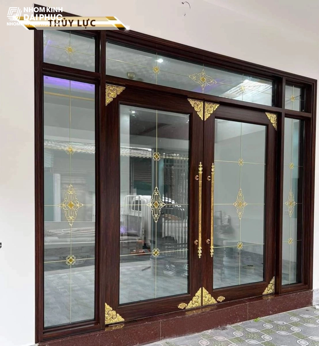 Cửa nhôm thủy lực tại Gò Vấp