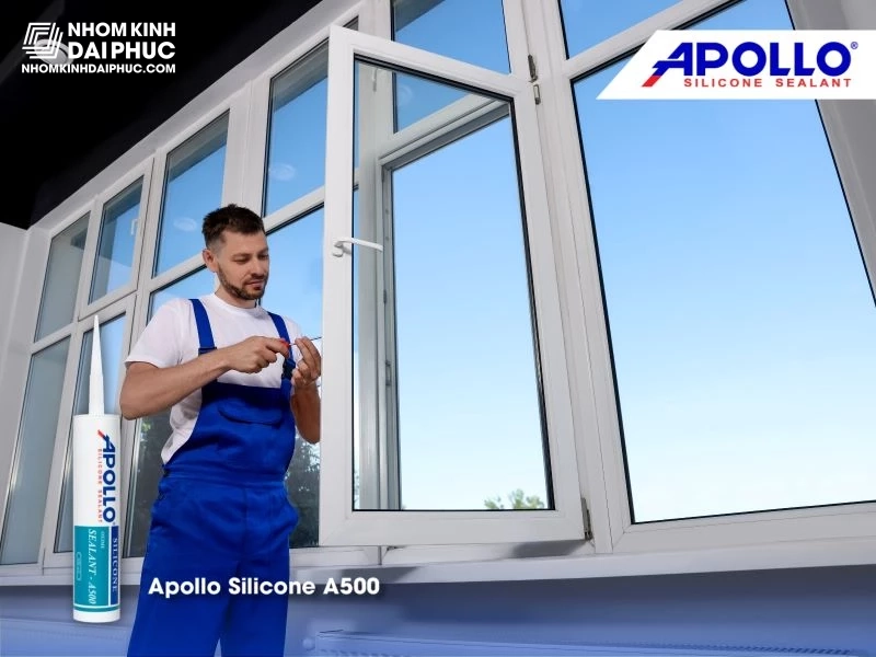 Bơm Keo Silicone Chống Thấm