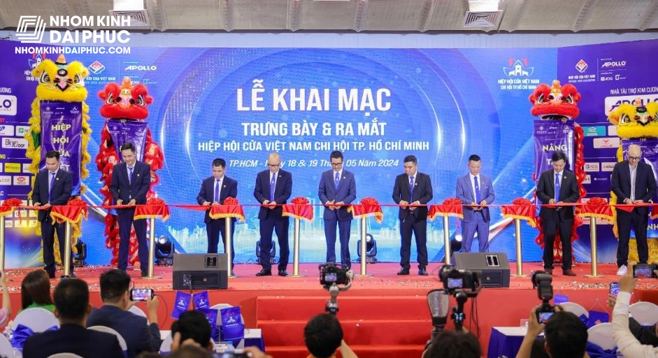Lễ khai mạc Trưng bày và ra mắt Hiệp hội Cửa Việt Nam Chi hội TP.HCM