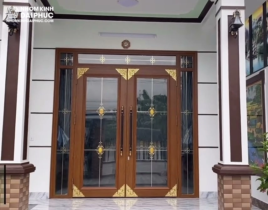 Mẫu cửa nhôm kính đẹp