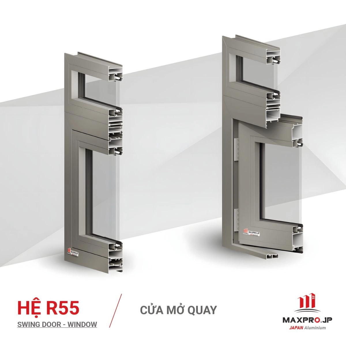 Nhôm Maxpro hệ 55