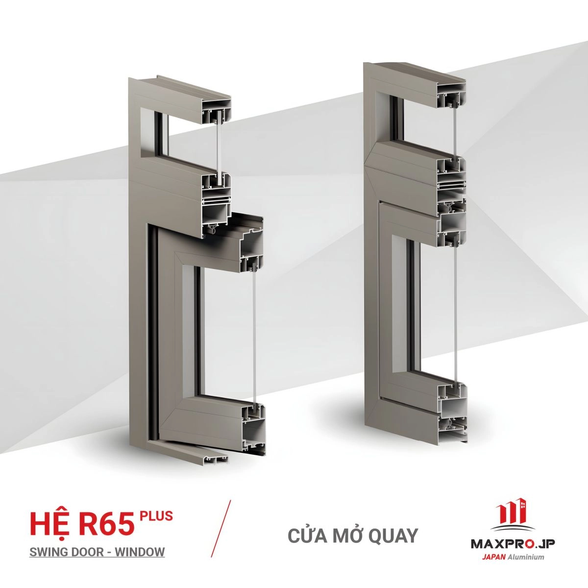 Nhôm Maxpro hệ 65 Plus