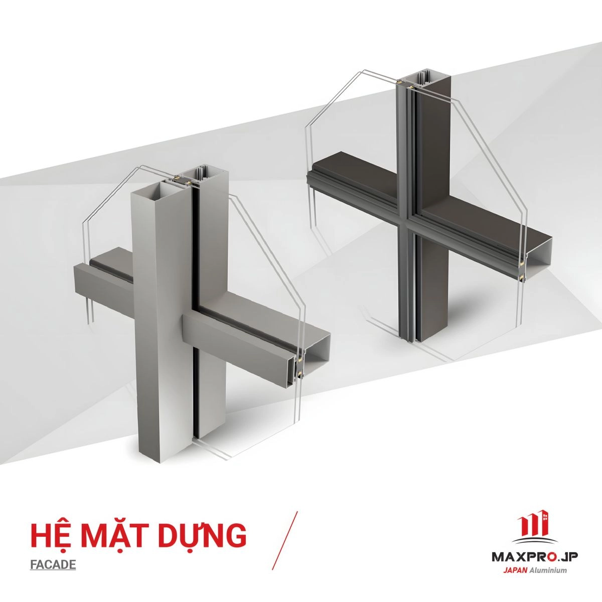 Nhôm Maxpro hệ mặt dựng