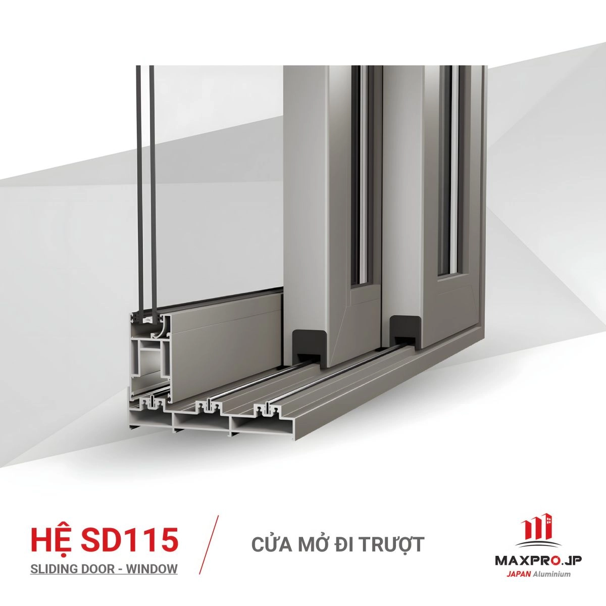 Nhôm Maxpro hệ 115