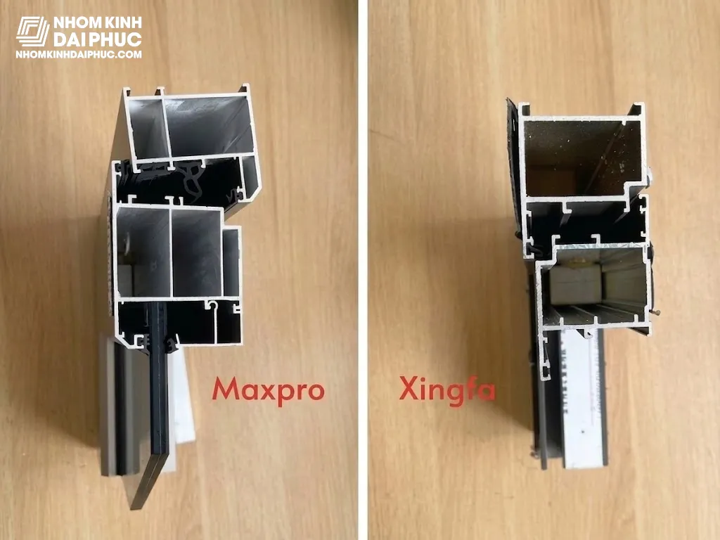So sánh giá cửa nhôm Maxpro JP và nhôm Xingfa nhập khẩu đang là chủ đề được nhiều gia chủ quan tâm