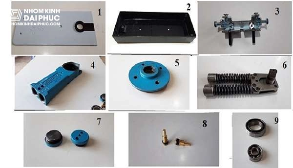 Cấu tạo bản lề sàn VVP FC34