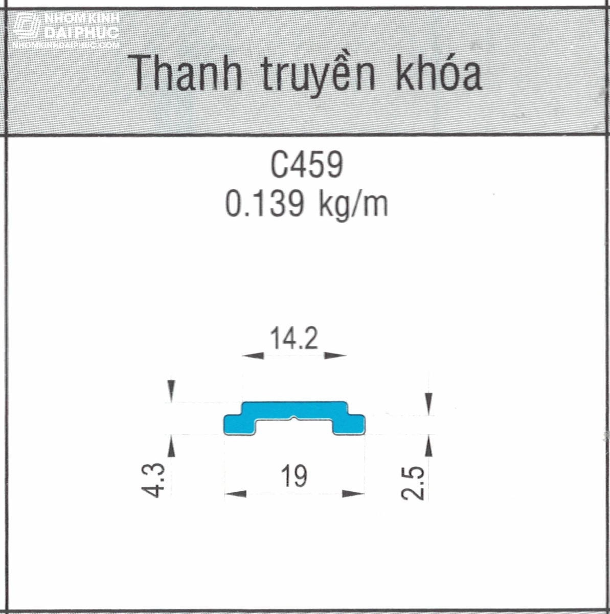 Thanh chuyển động đa điểm C459