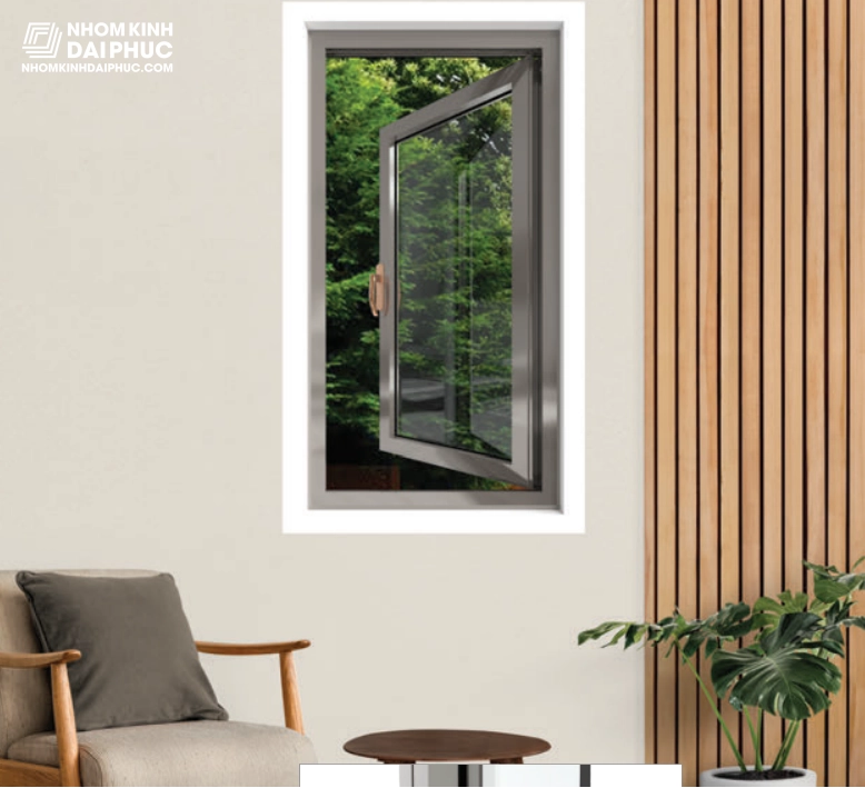 Cửa sổ 1 cánh nhôm Maxpro hệ R65