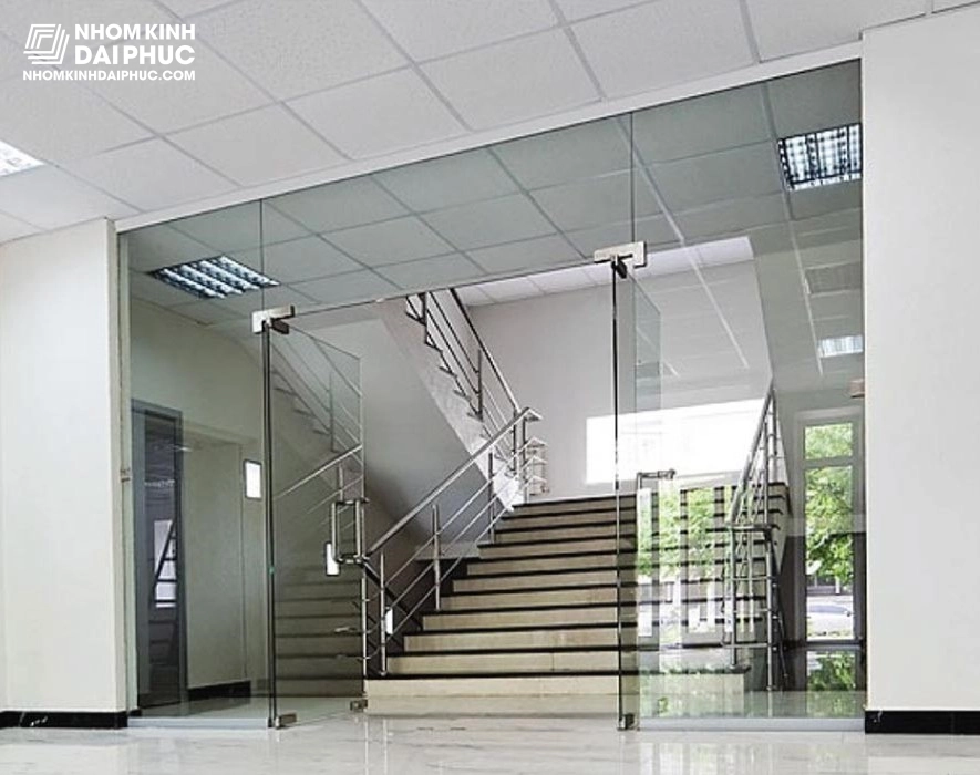 Cửa Kính Cường Lực 2 Cánh