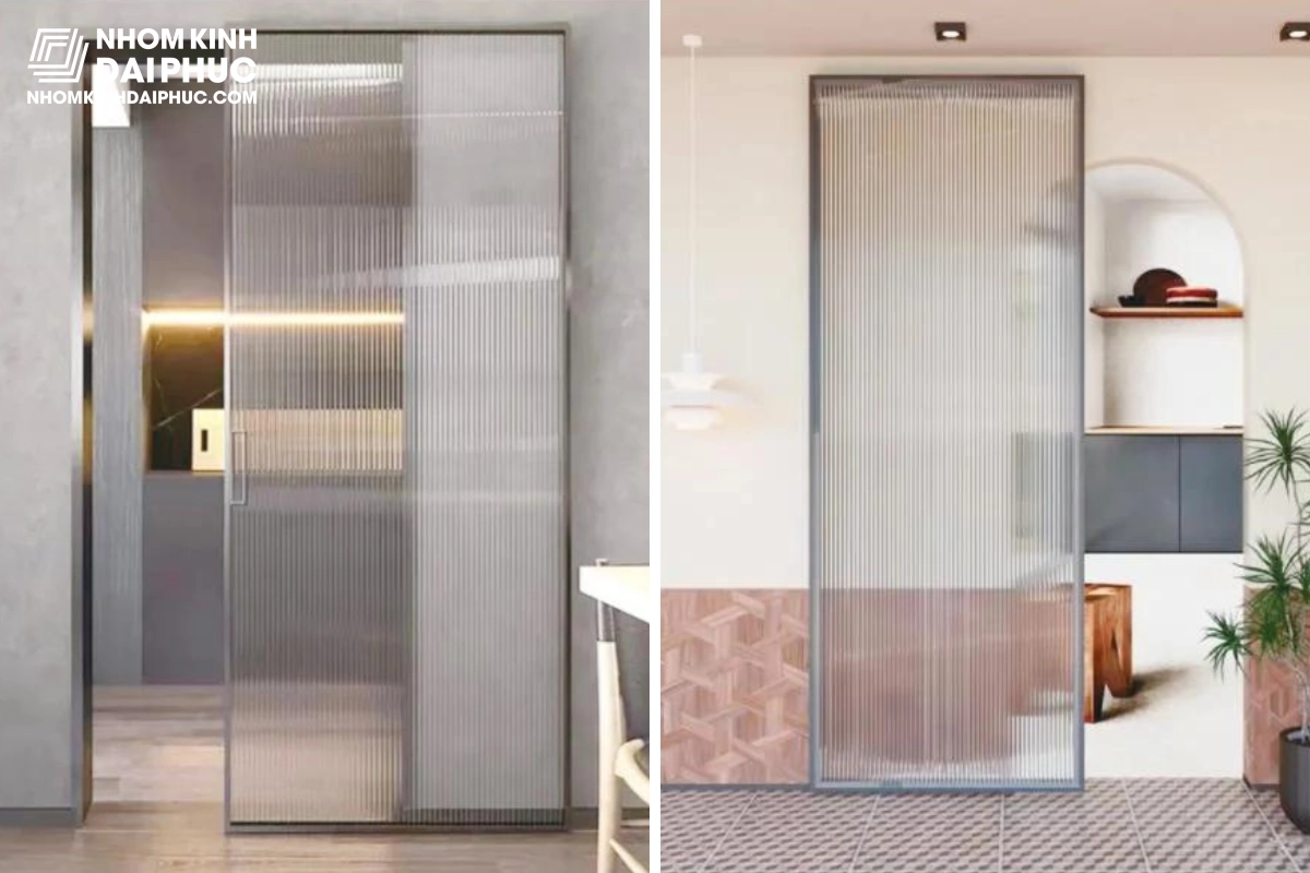 Cửa Lùa Bóng Ma Nhôm Slim