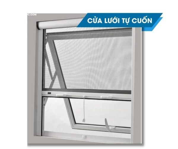 Cửa lưới chống muỗi tự cuốn