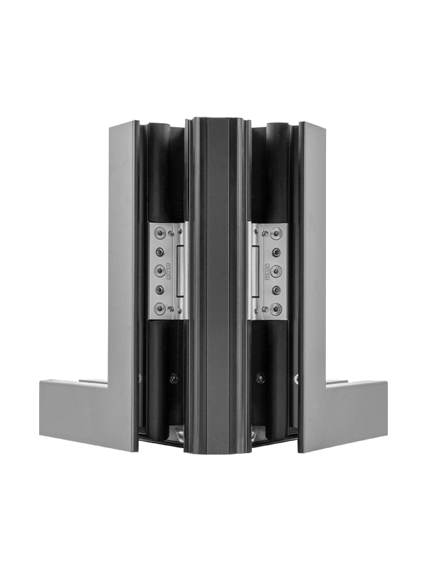 Mặt Cắt Cửa Xếp Gấp Ẩn Bản Lề