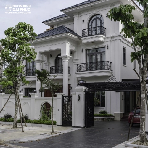 Cửa Xingfa được sử dụng phổ biến trong các biệt thự