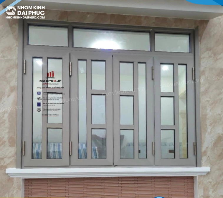 Cửa sổ nhôm Maxpro hệ 55