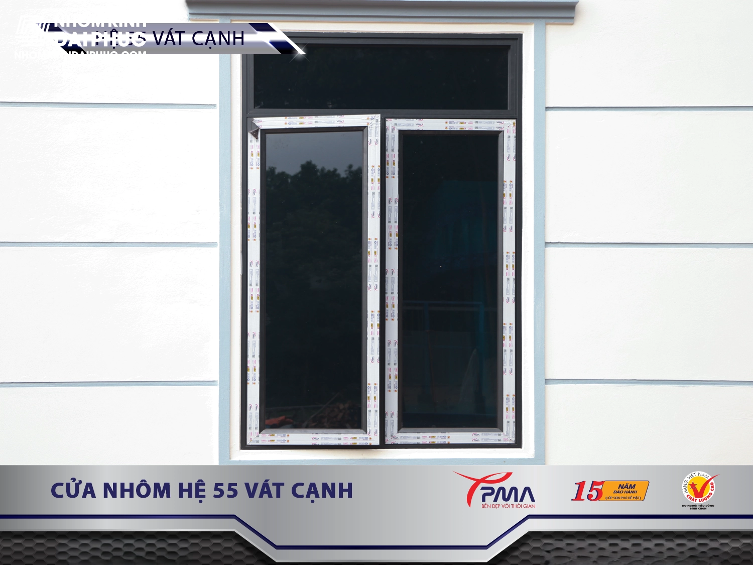 Cửa Sổ Mở Quay Nhôm PMA