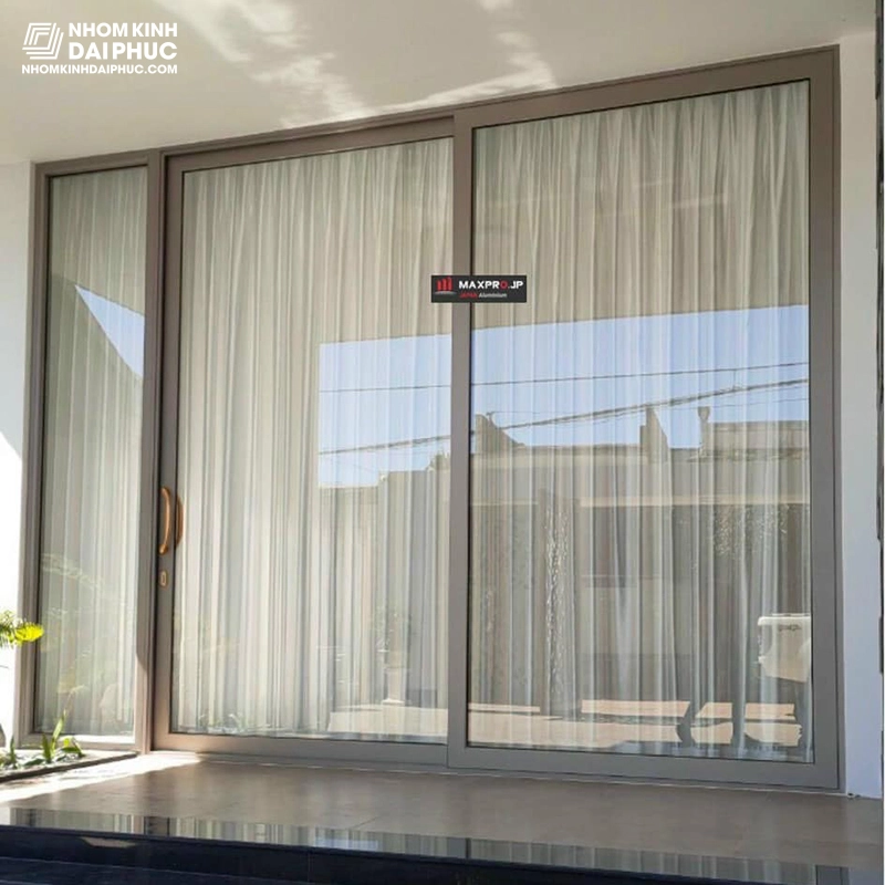 Cửa Nhôm Maxpro Hệ 115 Mở Trượt 2 Cánh