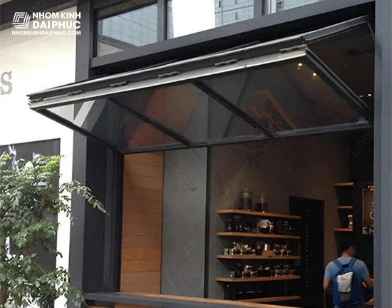 Cửa Trượt Gấp Đẩy Lên