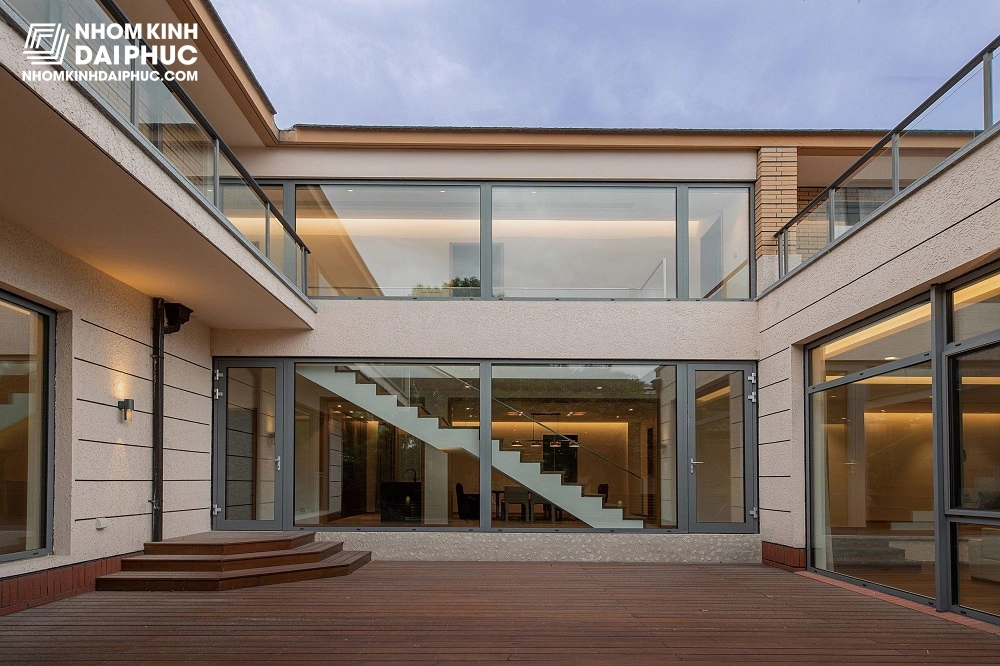 Cửa Trượt Nâng Nhôm Maxpro Hệ 115